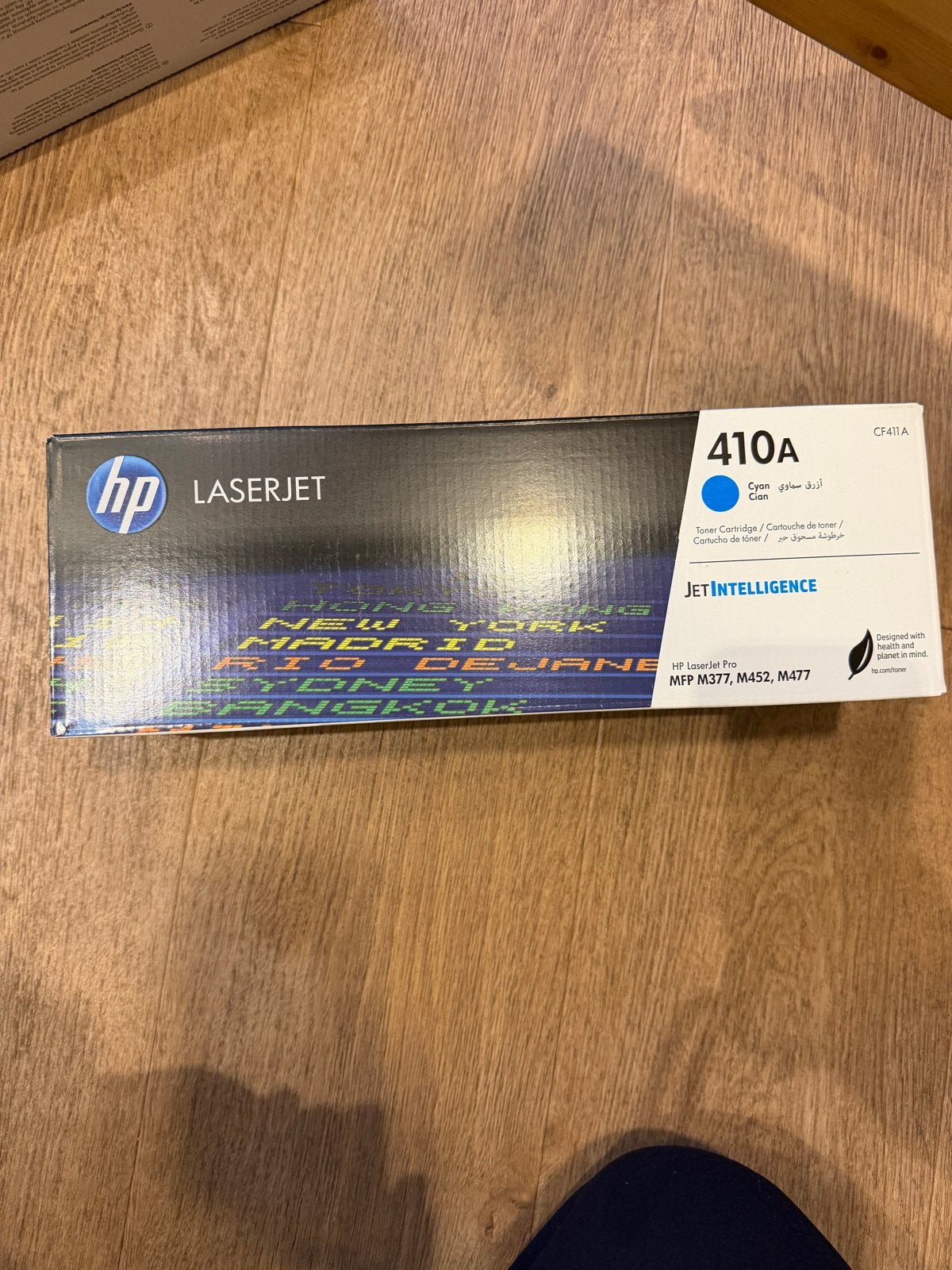 HP LaserJet 410A Cyaan Toner Cartridge (CF411A), Computers en Software, Ophalen of Verzenden, Nieuw, Toner