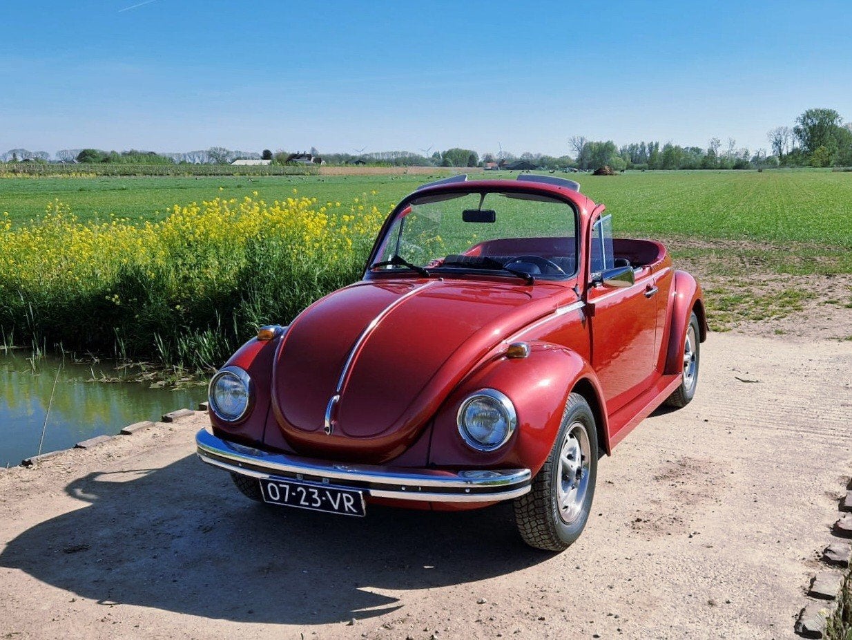 Volkswagen kever speedster 1972 1600cc !, Achterwielaandrijving, 880 kg, 4 cilinders, Cabriolet