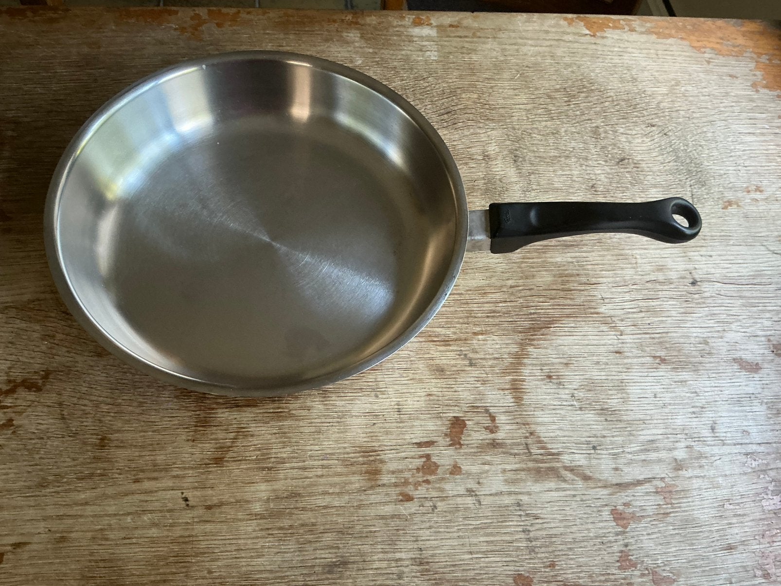 Fissler koekenpan(28 cm), Ophalen, Zo goed als nieuw, Rvs, Koekenpan