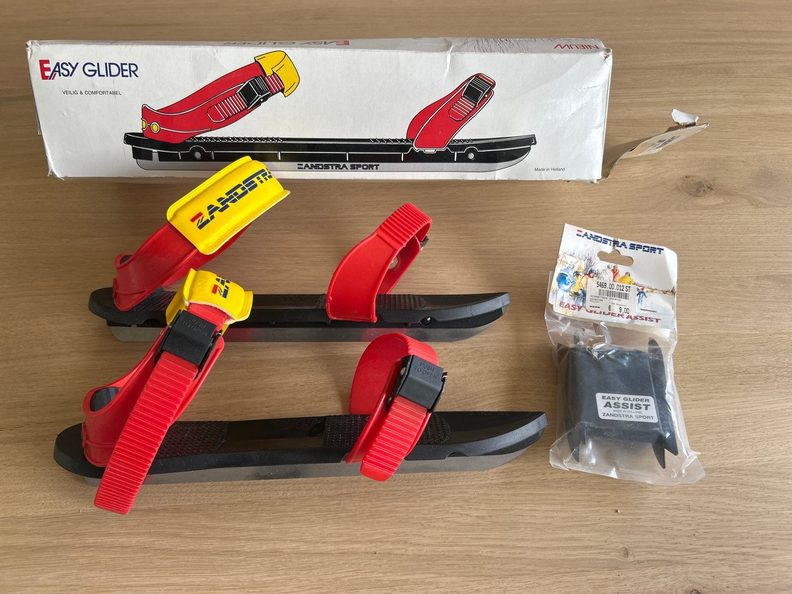 Zandstra Easy Glider Schaatsen Maat M (32-36) + Assist, Ophalen of Verzenden, Zo goed als nieuw, Friese doorlopers, Zandstra