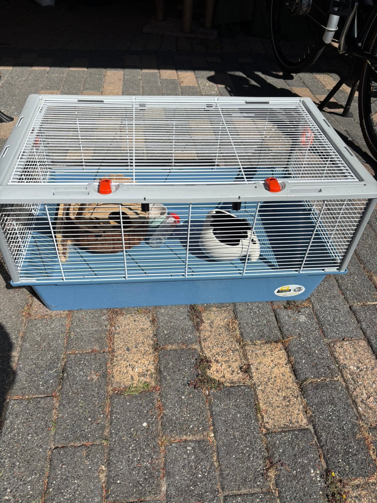 Hamster kooi, Dieren en Toebehoren, Knaagdieren en Konijnen | Hokken en Kooien, Kooi, Gebruikt, Minder dan 75 cm, Hamster