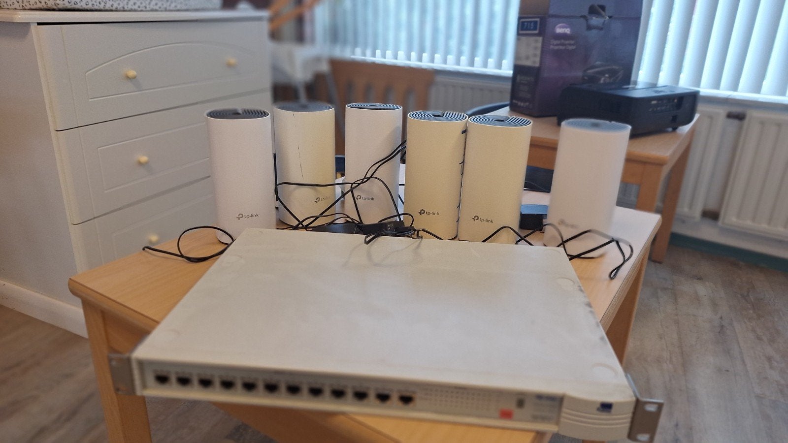 6x TP-Link Deco E4R Mesh WiFi Versterkers, Ophalen, Gebruikt, TP-Link