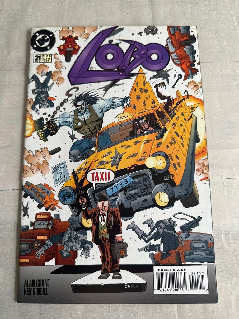 Lobo #21 DC Comics - Alan Grant & Kev O'Neill, Eén comic, Ophalen of Verzenden, Zo goed als nieuw, Amerika