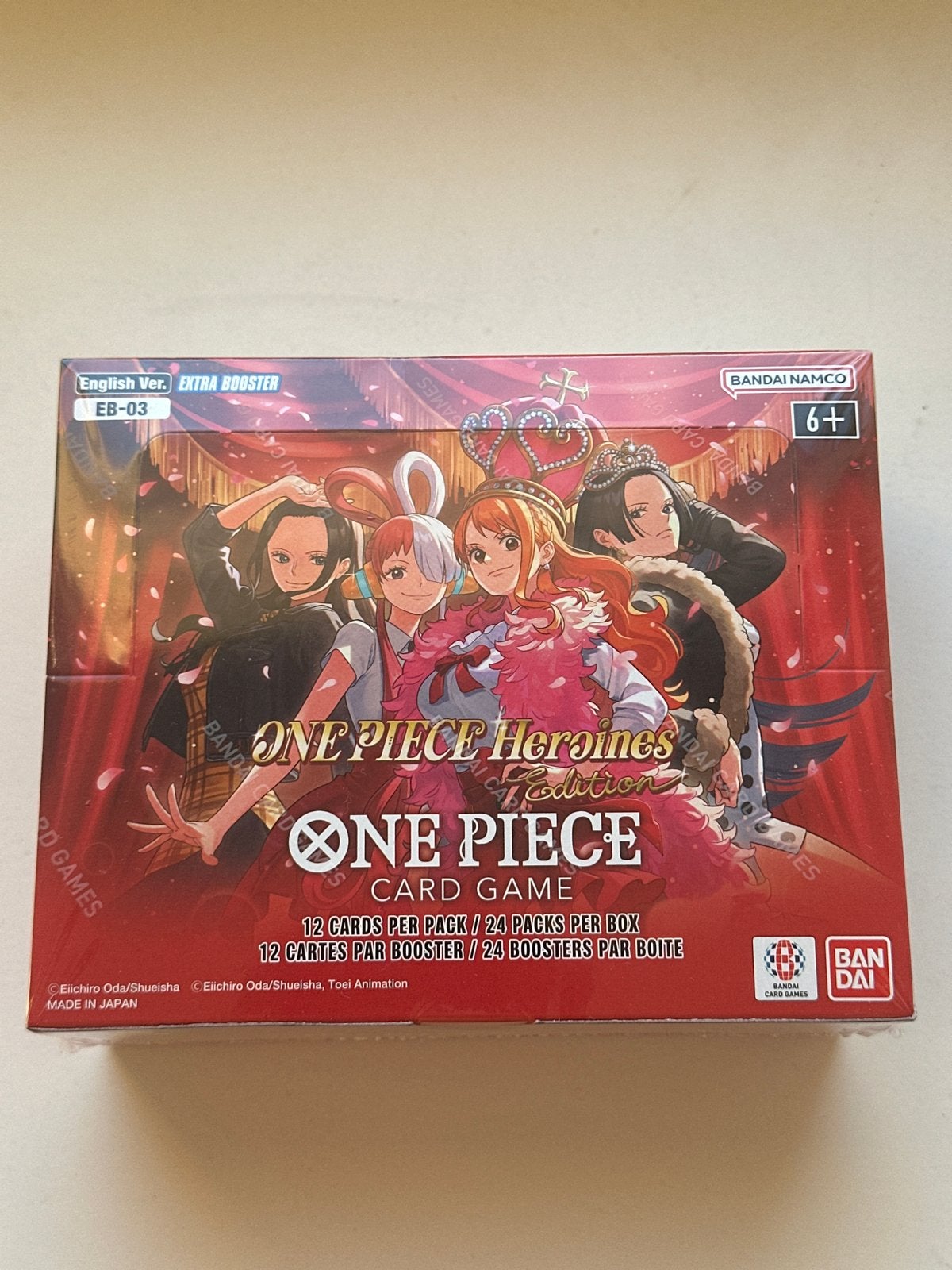 One Piece Booster Box EB-03, Hobby en Vrije tijd, Ophalen of Verzenden, Nieuw, Boosterbox, Foil