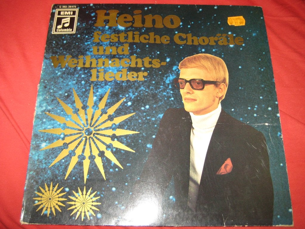 LP, Heino: Festliche Choräle und Weihnachtslieder, Ophalen of Verzenden, Zo goed als nieuw, LP