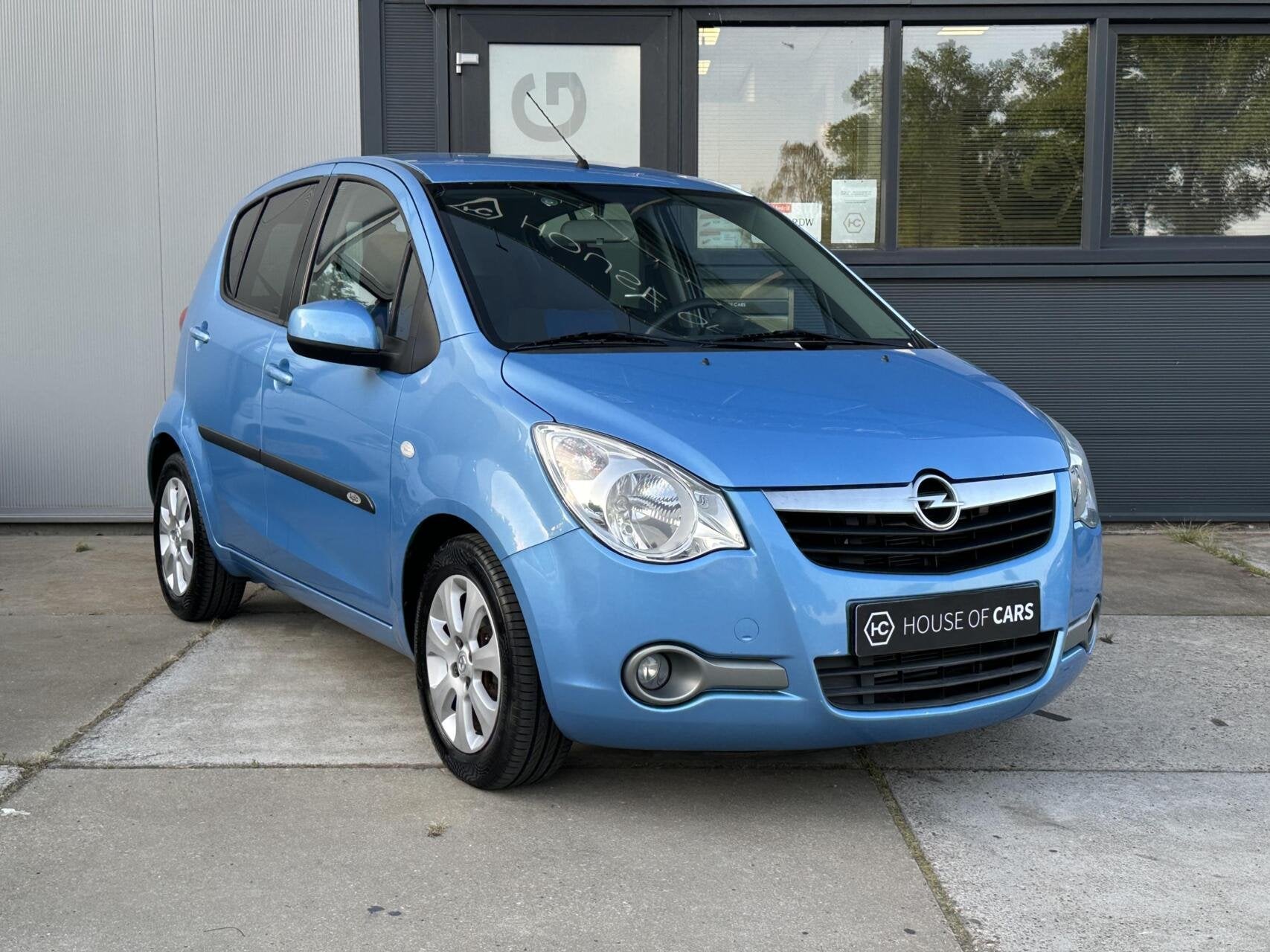Opel Agila 1.2 Edition 5-Deurs Airco Lichtmetaal NAP, Auto's, Voorwielaandrijving, 4 cilinders, 965 kg, Blauw