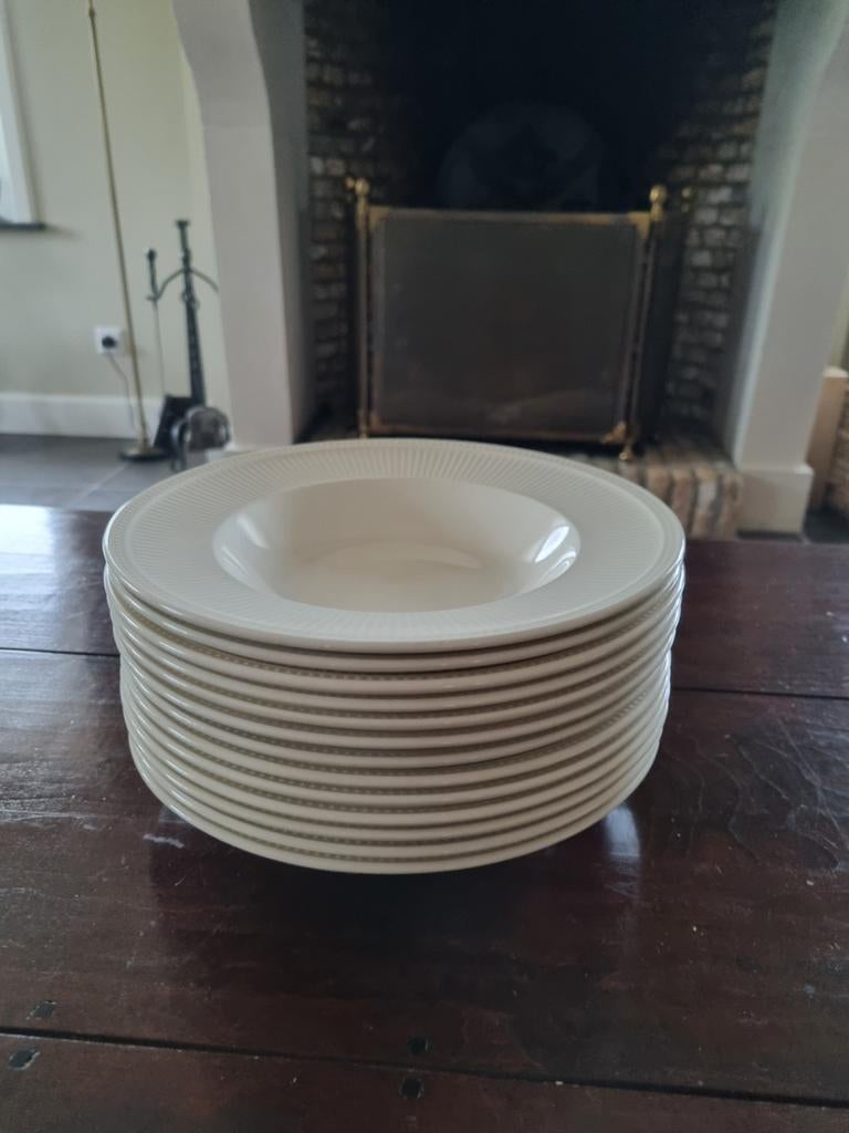 13 Wedgewood soepborden windsor, Ophalen of Verzenden