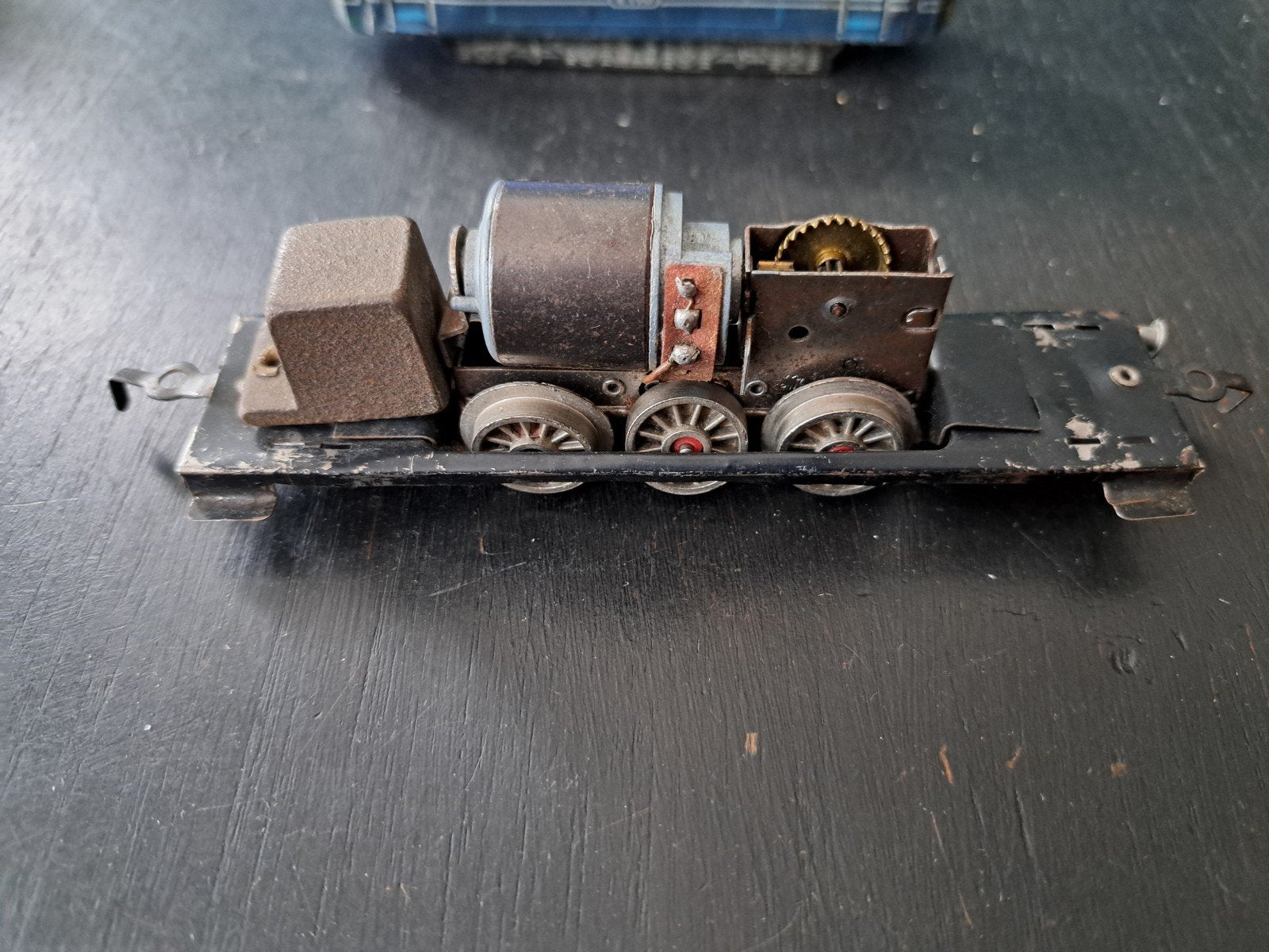 blikken H0 locomotief, Overige merken, Gebruikt, Ophalen of Verzenden, Gelijkstroom