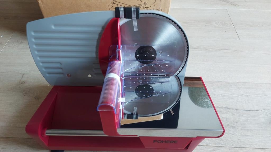 FOHERE Electrische Allessnijder, Huis en Inrichting, Keuken | Keukenbenodigdheden, Snijmachine, Ophalen of Verzenden, Nieuw, Overige merken