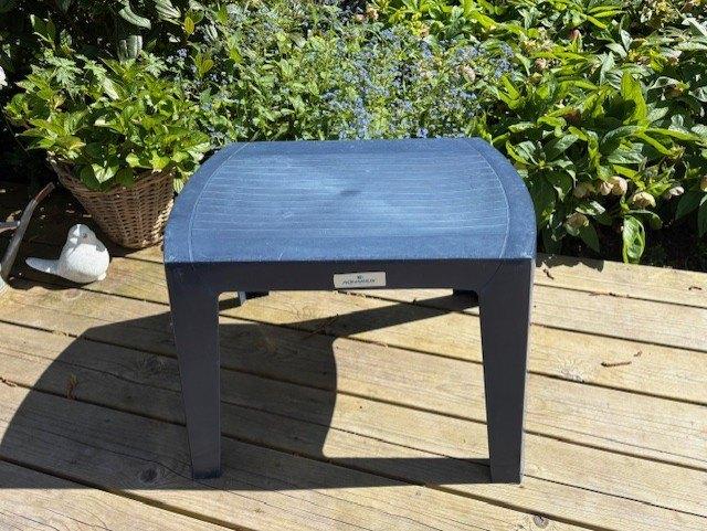 voetenbankje met kussen, Tuin en Terras, Tuinstoelen, Ophalen, Gebruikt, Kunststof