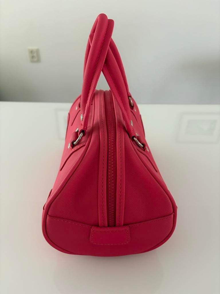 Lacoste handtas roze zo goed als nieuw, Sieraden, Tassen en Uiterlijk, Tassen | Damestassen, Ophalen of Verzenden, Zo goed als nieuw