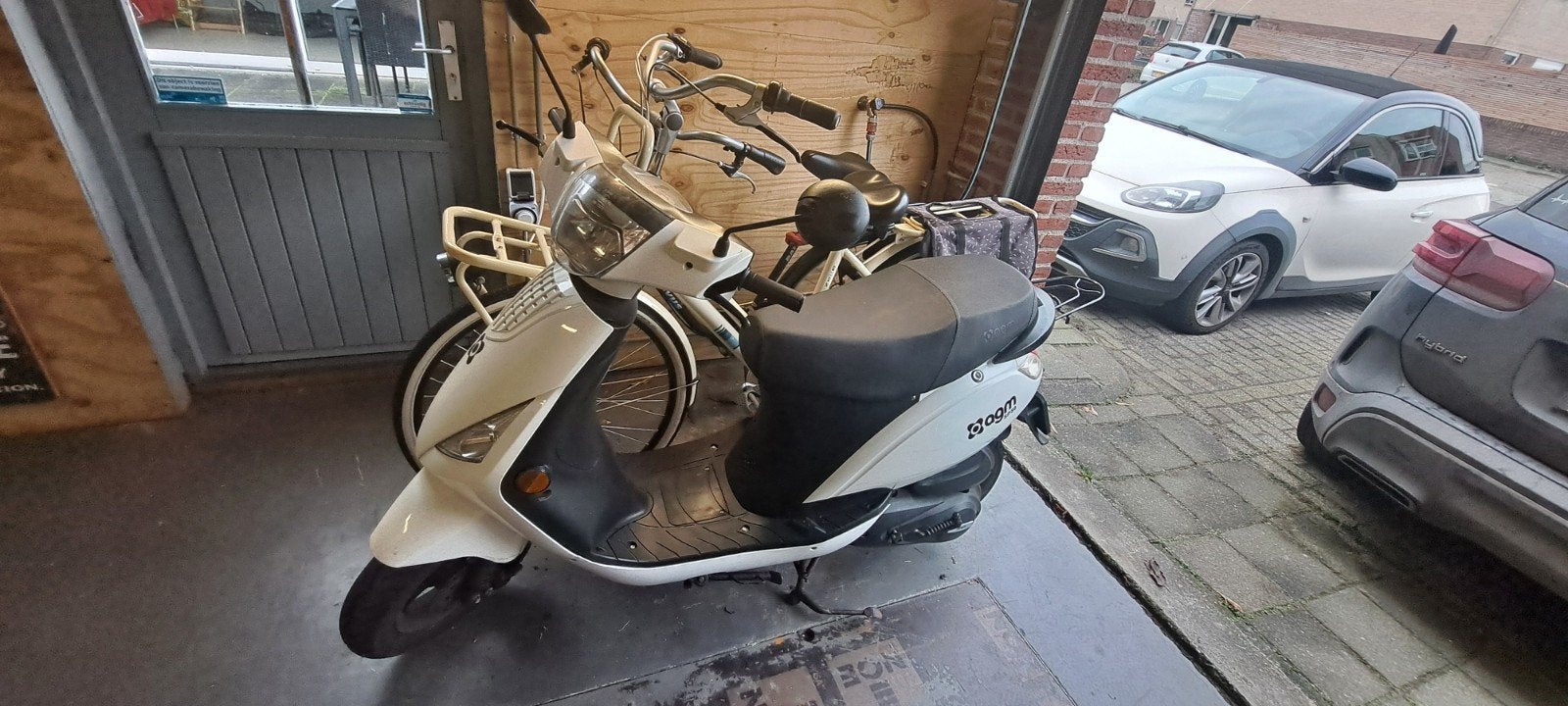 Witte AGM SP50 scooter, 6969 km, goed onderhouden, Ophalen, Gebruikt, Benzine, Overige merken