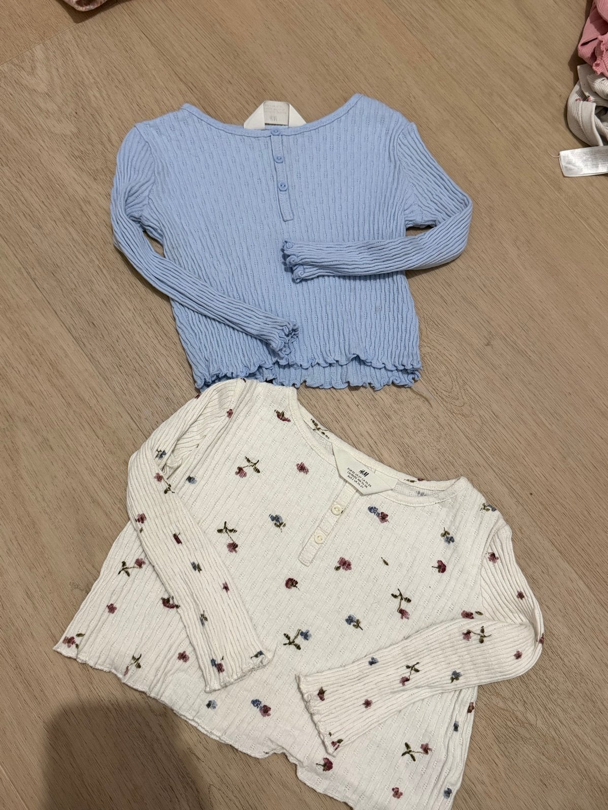 H&m truitjes - 86, Kinderen en Baby's, Ophalen of Verzenden, Zo goed als nieuw, Meisje