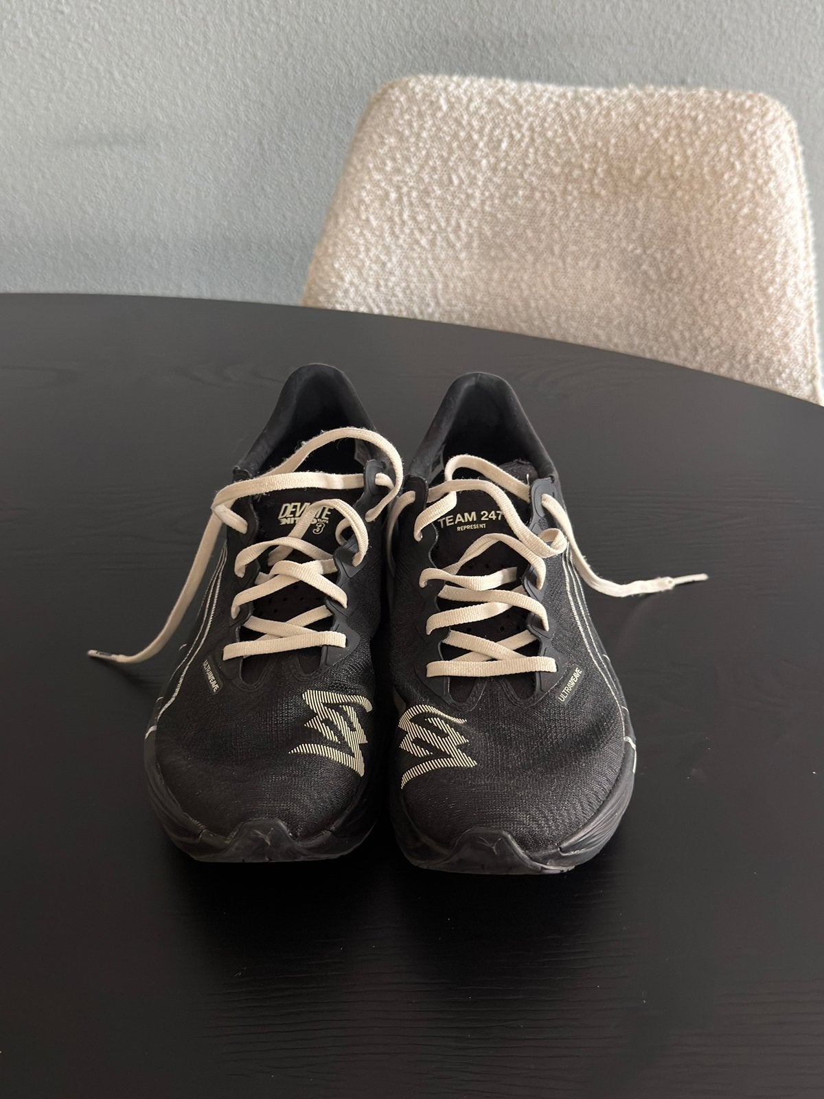 Puma Deviate Nitro Elite 3 x Represent maat 41, Hardloopschoenen, Zo goed als nieuw, Hardlopen, Ophalen