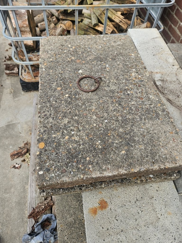 Put deksel, Ophalen, Overige materialen, Gebruikt, Overige typen