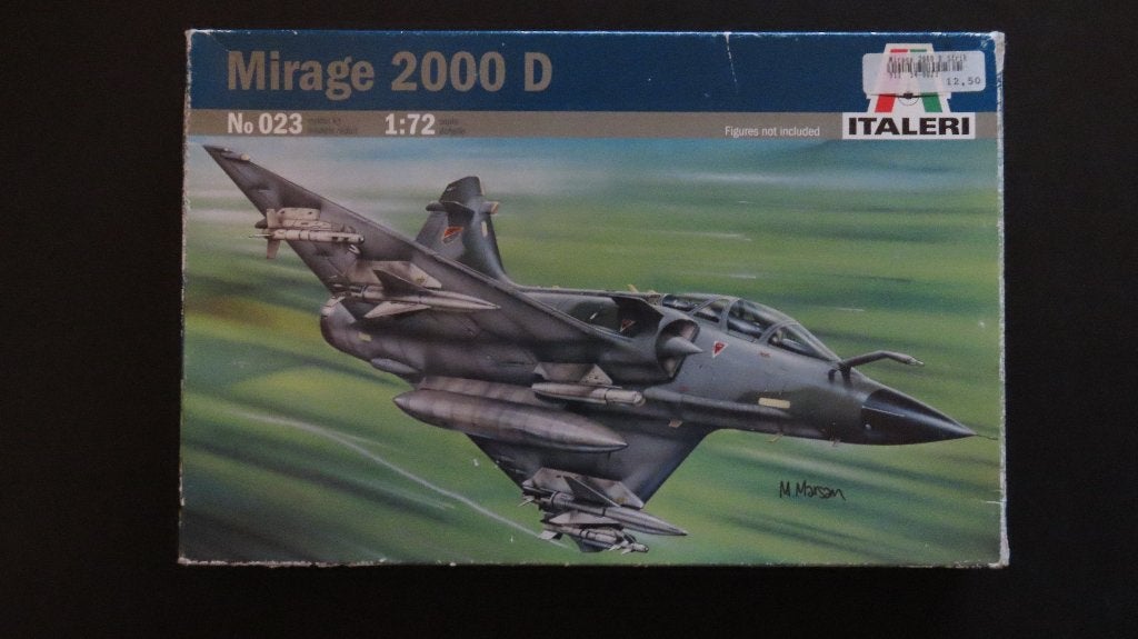 Mirage 2000D Italeri 1/72, Hobby en Vrije tijd, Modelbouw | Vliegtuigen en Helikopters, 1:72 tot 1:144, Italeri, Nieuw, Ophalen of Verzenden