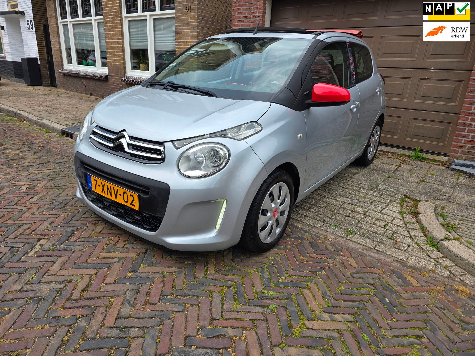 Citroen C1 1.2 PureTech Cabriolet, Auto's, Citroën, Bedrijf, Te koop, C1, ABS, Achteruitrijcamera, Airbags, Airconditioning, Bochtverlichting