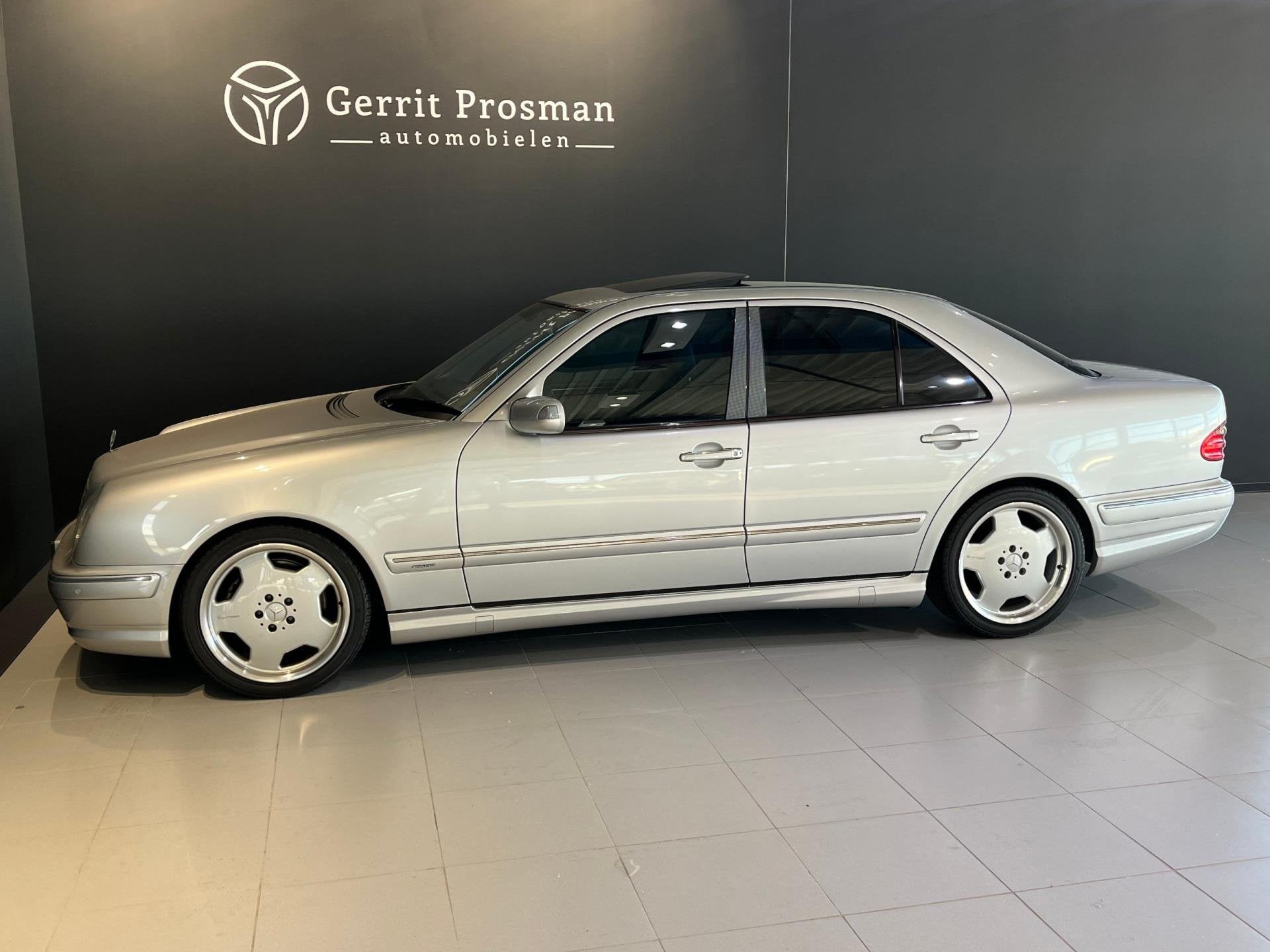 Mercedes-Benz E-klasse 55 AMG | 78.000 KM | Roestvrij | Full, Auto's, Automaat, Achterwielaandrijving, Stoelverwarming, Bedrijf