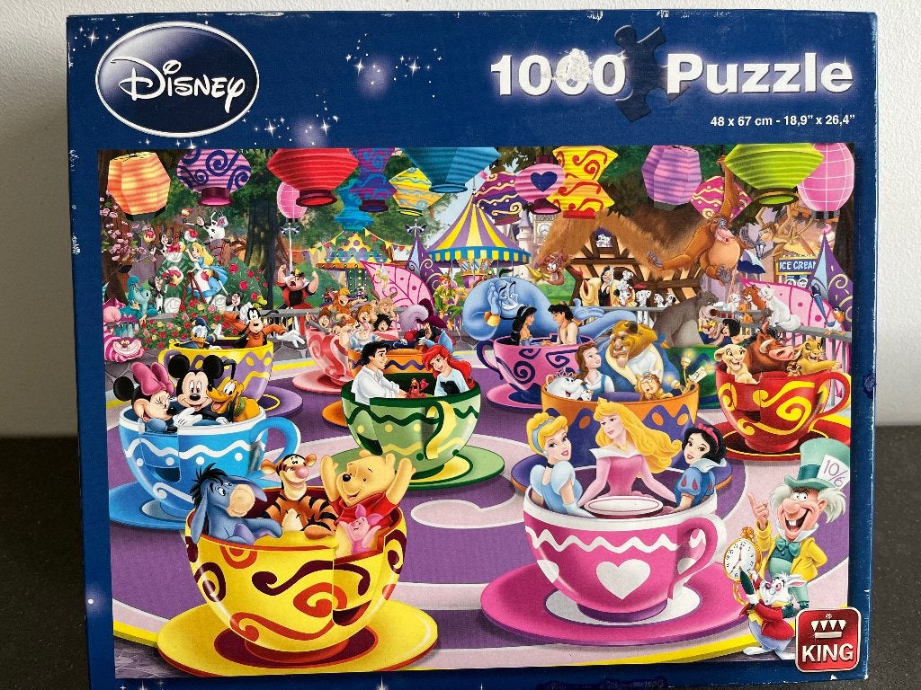 Disney puzzel 1000 stukjes, Hobby en Vrije tijd, Denksport en Puzzels, Ophalen of Verzenden, 500 t/m 1500 stukjes, Nieuw