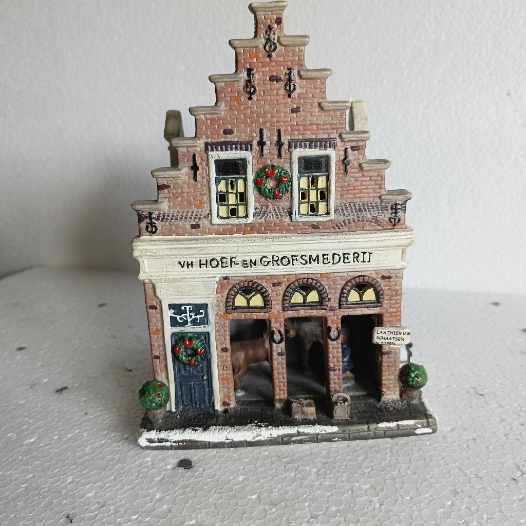 Kerstdorp huisje Dickensville, Ophalen, Gebruikt