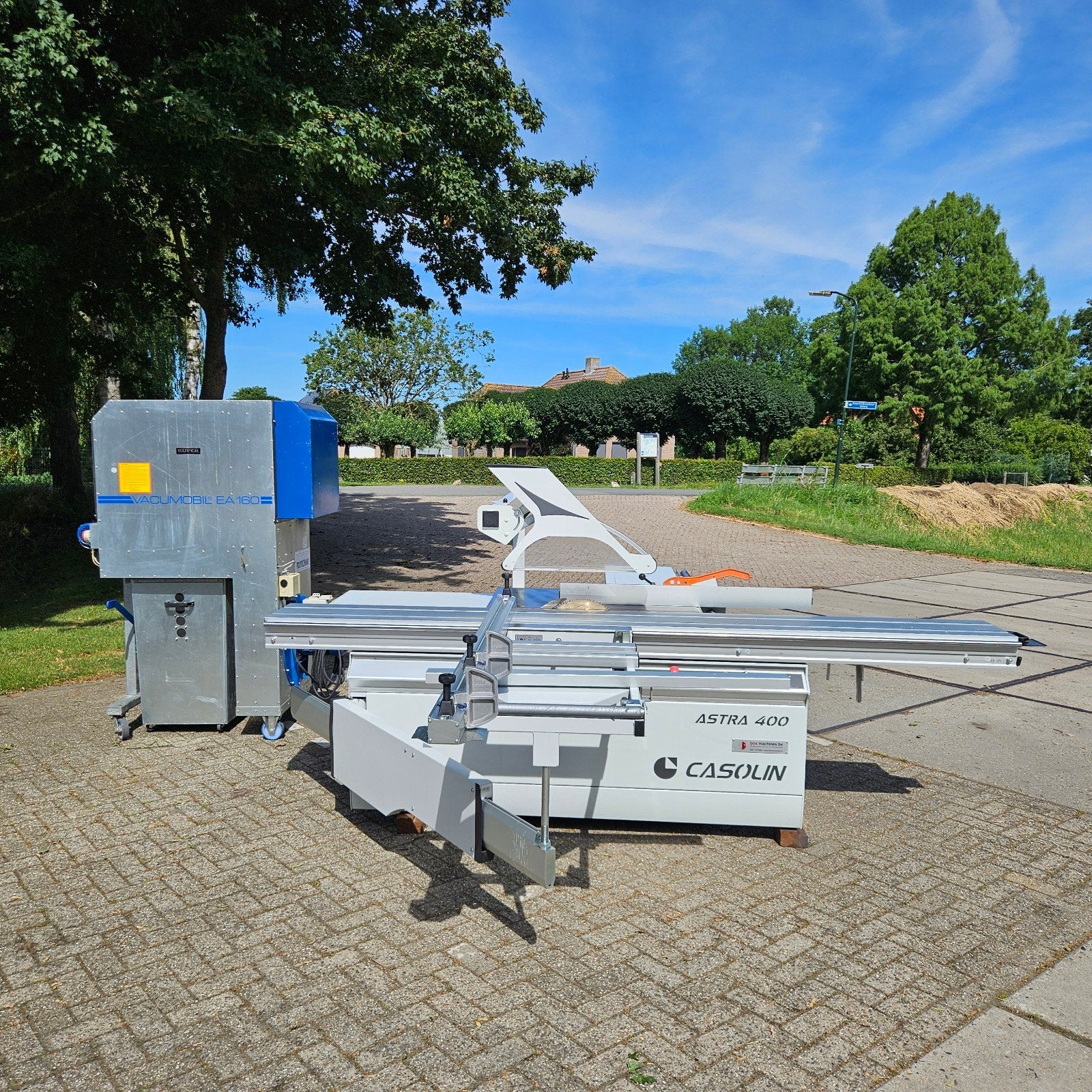 Casolin Astra 400 formaatzaag, Ophalen, Zo goed als nieuw, 1200 watt of meer, 70 mm of meer