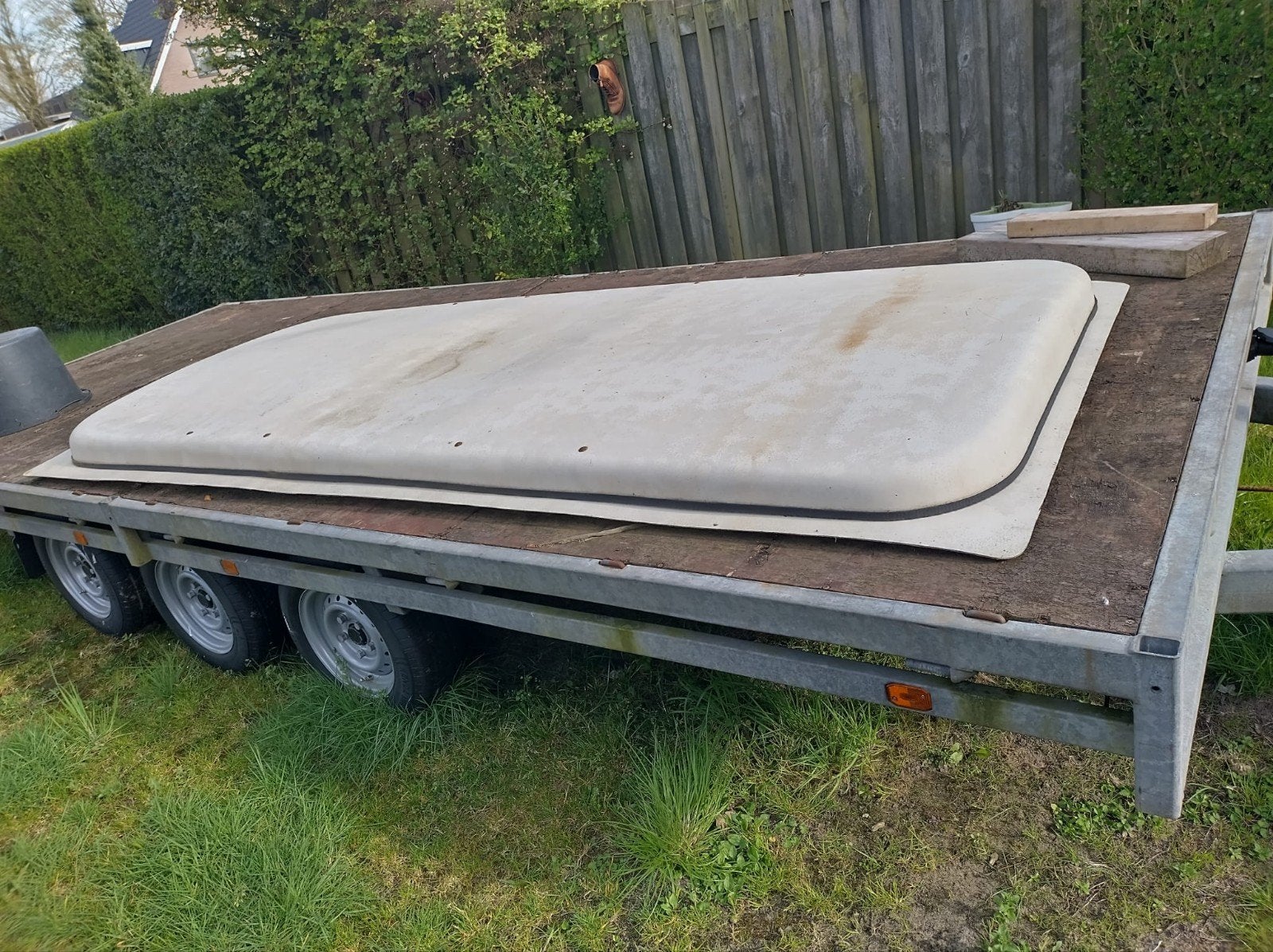 Hefdak Eriba caravan, Ophalen, Gebruikt