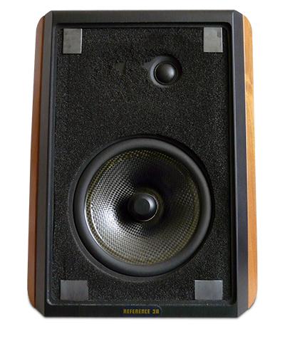 Reference 3a Royal Master/stands/murata tweeter/ van den hul, Audio, Tv en Foto, Luidsprekers, Zo goed als nieuw, Front, Rear of Stereo speakers