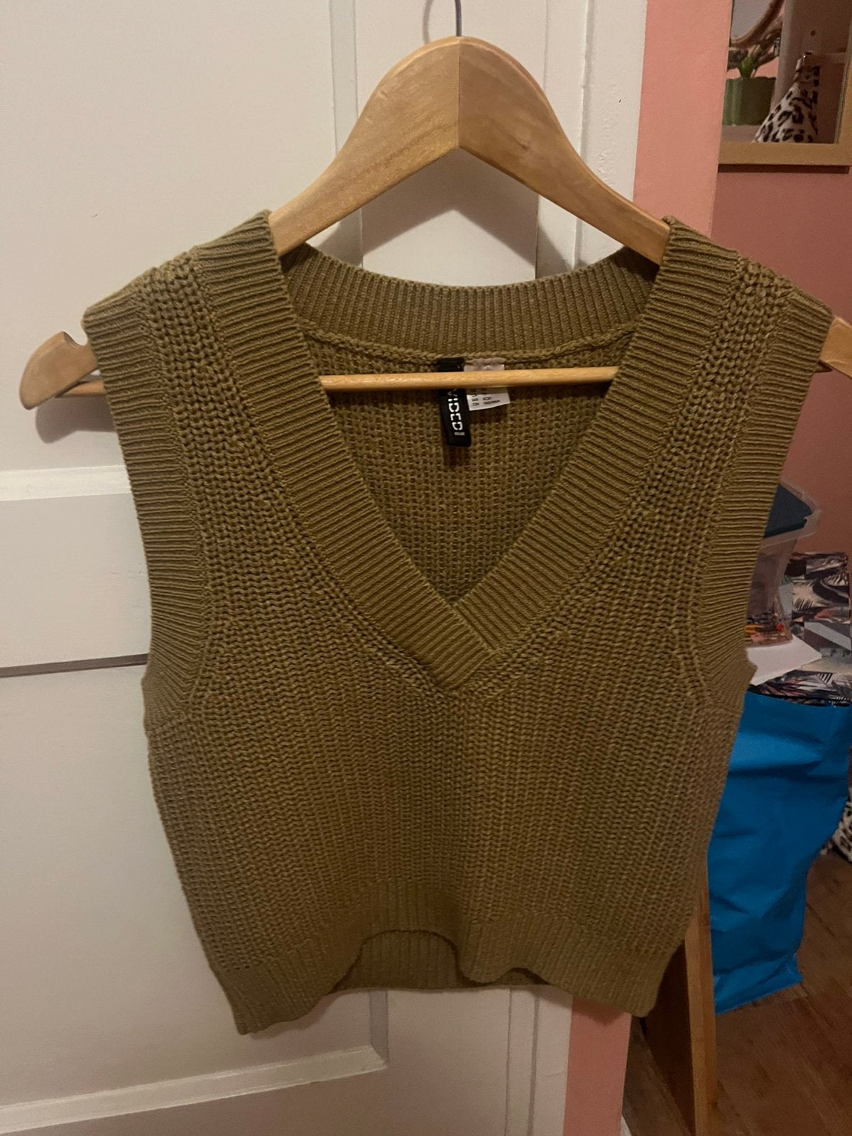 Gilet H&M, Kleding | Dames, Ophalen of Verzenden, Zo goed als nieuw, Zwart, Zonder mouw