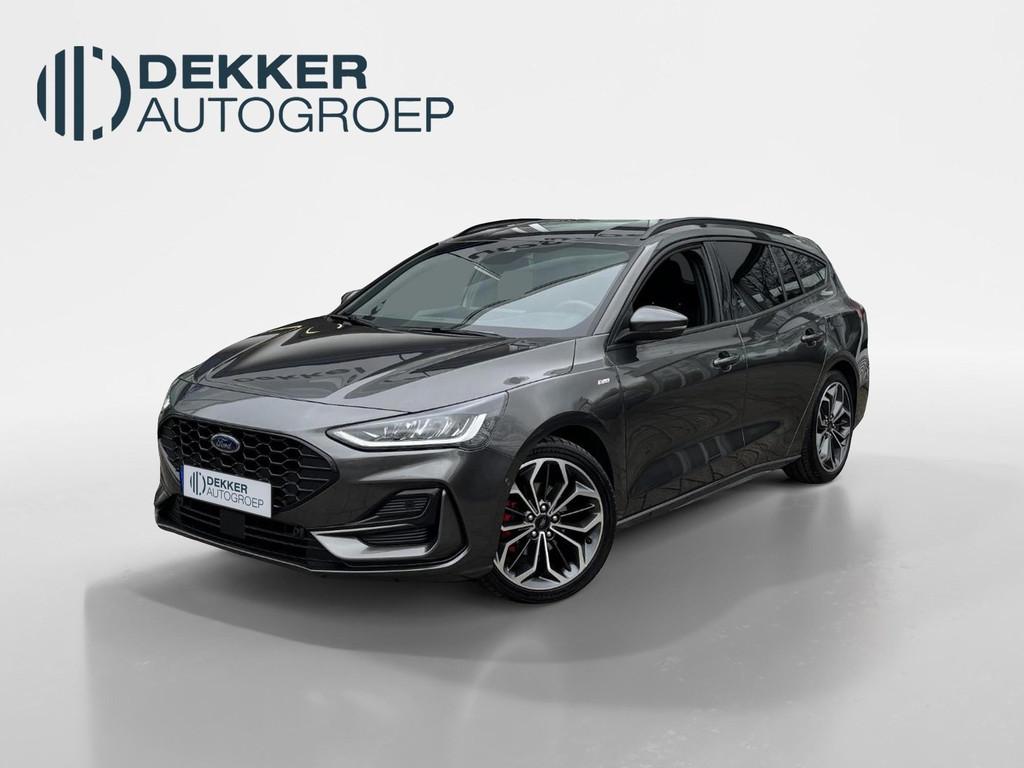 Ford Focus Wagon 1.0 EcoBoost Hybrid ST Line X, Auto's, Gebruikt, Euro 6, Origineel Nederlands, Handgeschakeld