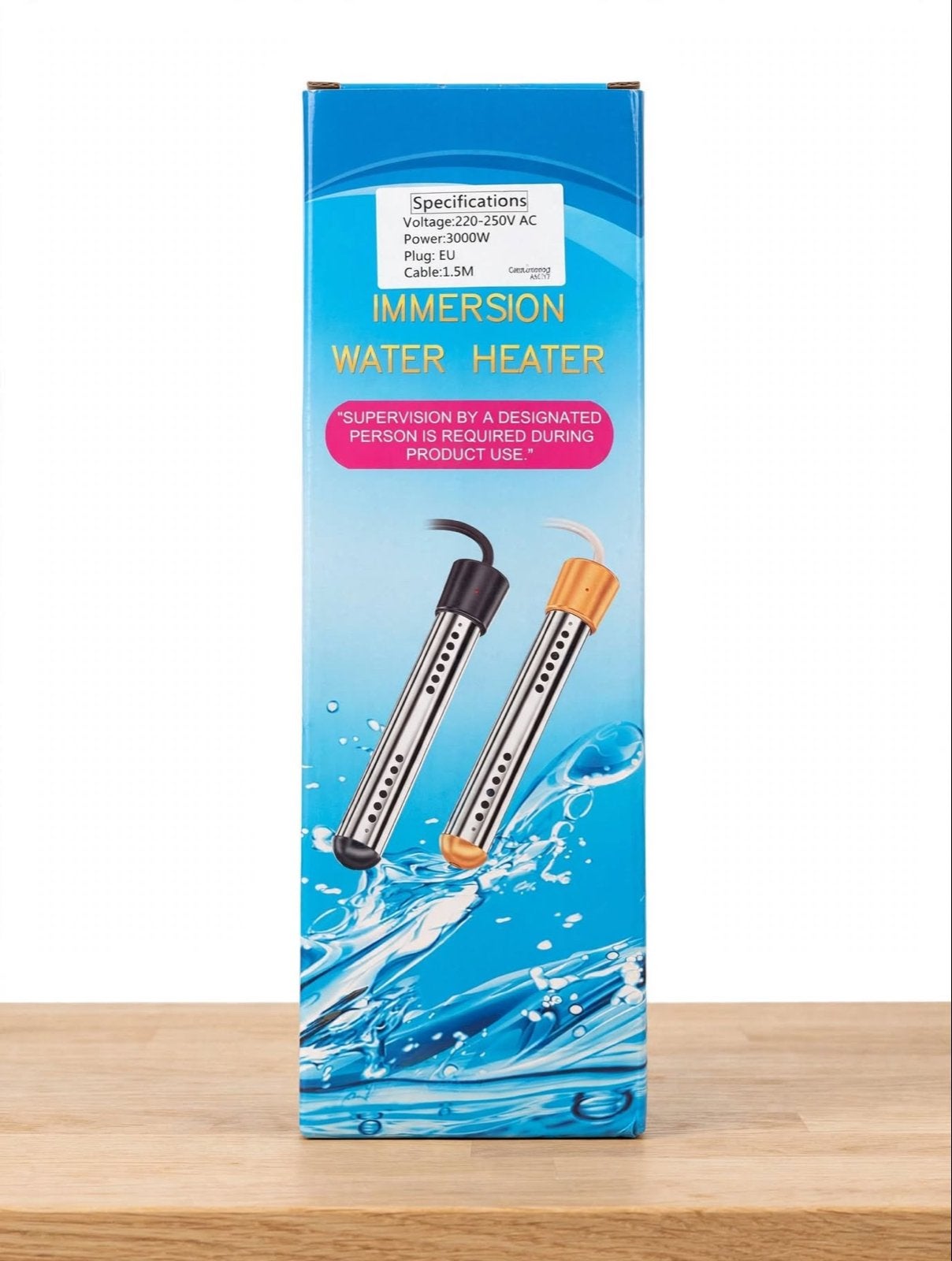 Nieuwe Dompelverwarmer 3000W - Snel Water Verwarmen, Ophalen of Verzenden, Nieuw