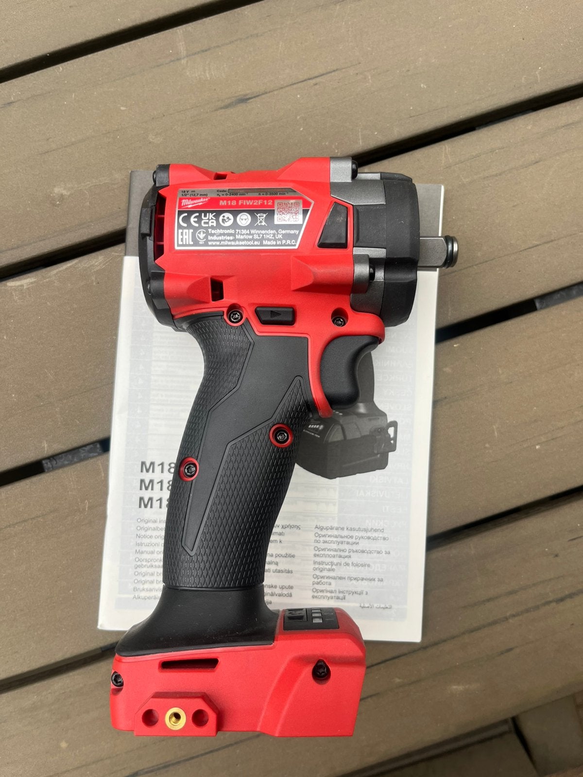 Milwaukee M18 FIW2F12-0X FUEL Slagmoersleutel – Nieuw!, Ophalen, Nieuw