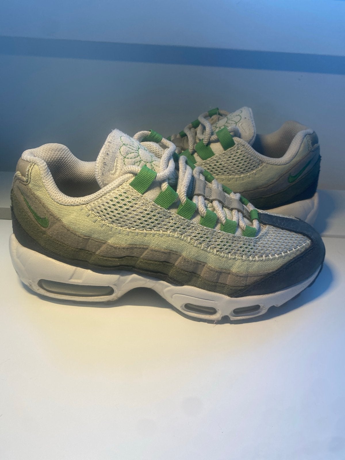 Nike Air Max 95 - Maat 37,5 - Gedragen, Overige kleuren, Ophalen of Verzenden, Sneakers of Gympen, Gedragen