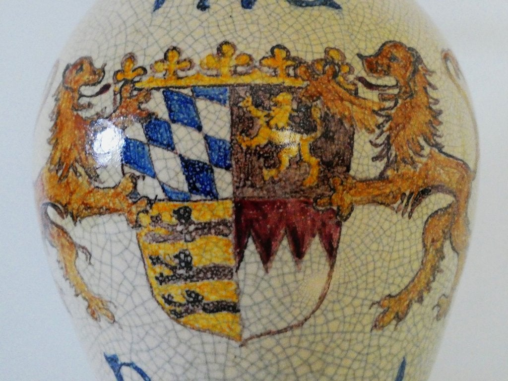 Een originele oude bierkan van Bavaria Beieren Duitsland., Antiek en Kunst, Ophalen of Verzenden