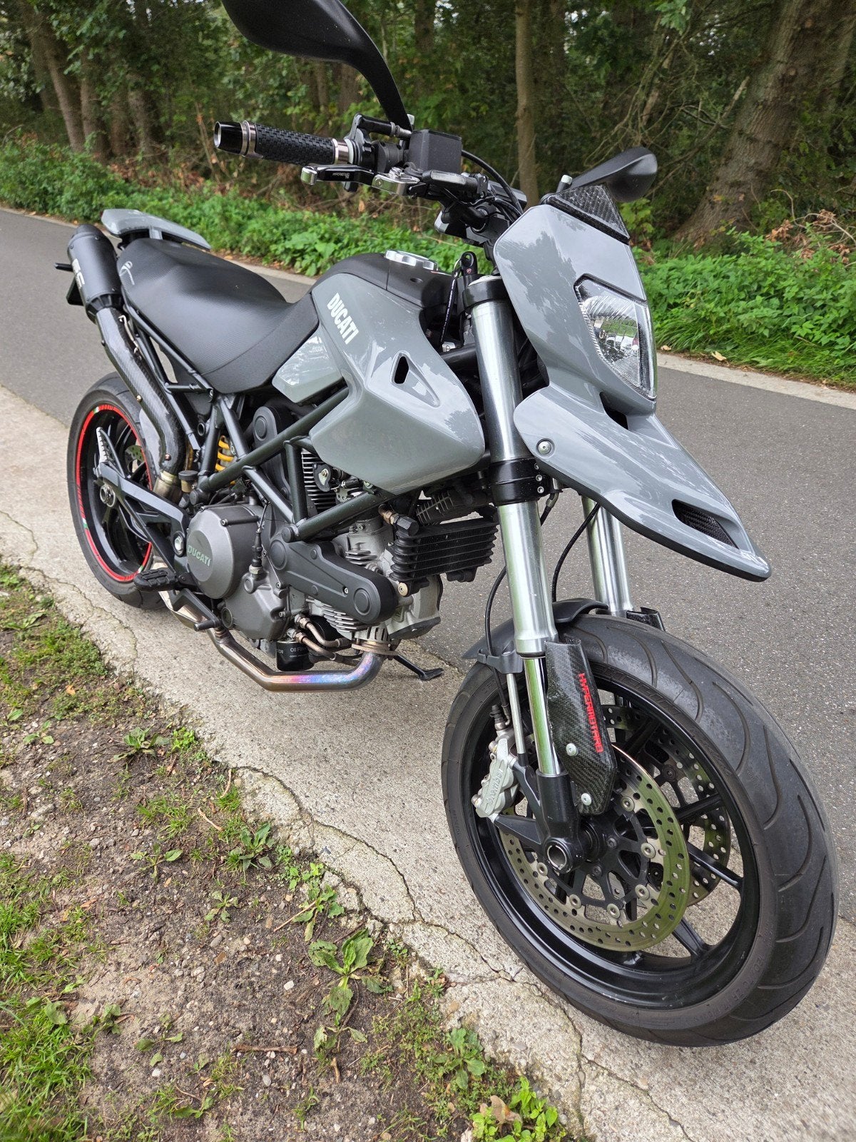 Ducati Hypermotard 796 SC Project, Motoren, 2 cilinders, Sportuitlaat, Motorrijbewijs A, Gebruikt
