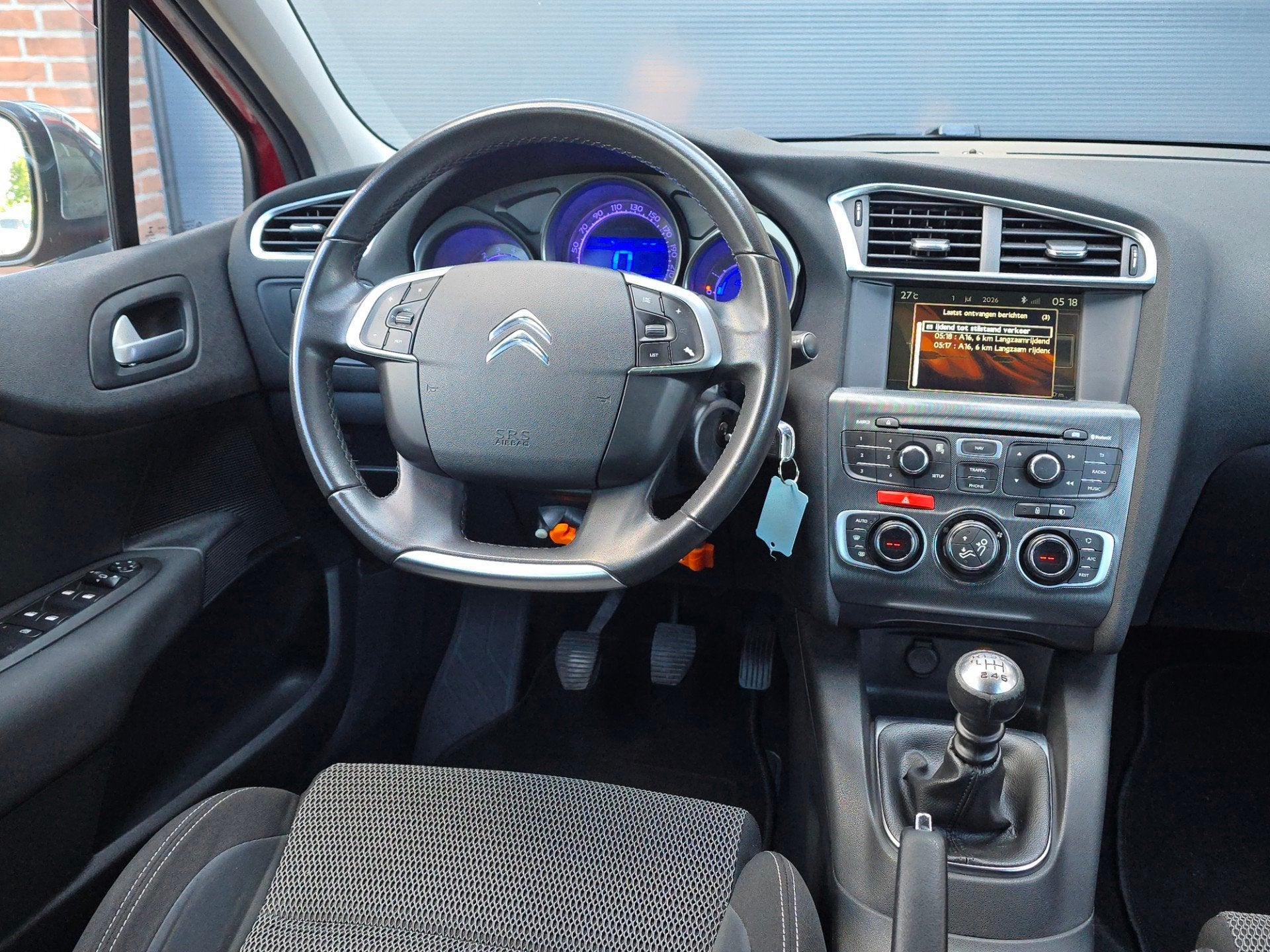 Citroen C4 1.2 PureTech Exclusive Nap |PDC |Driem Vervangen, Auto's, Citroën, Euro 6, 1199 cc, Leder en Stof, Origineel Nederlands