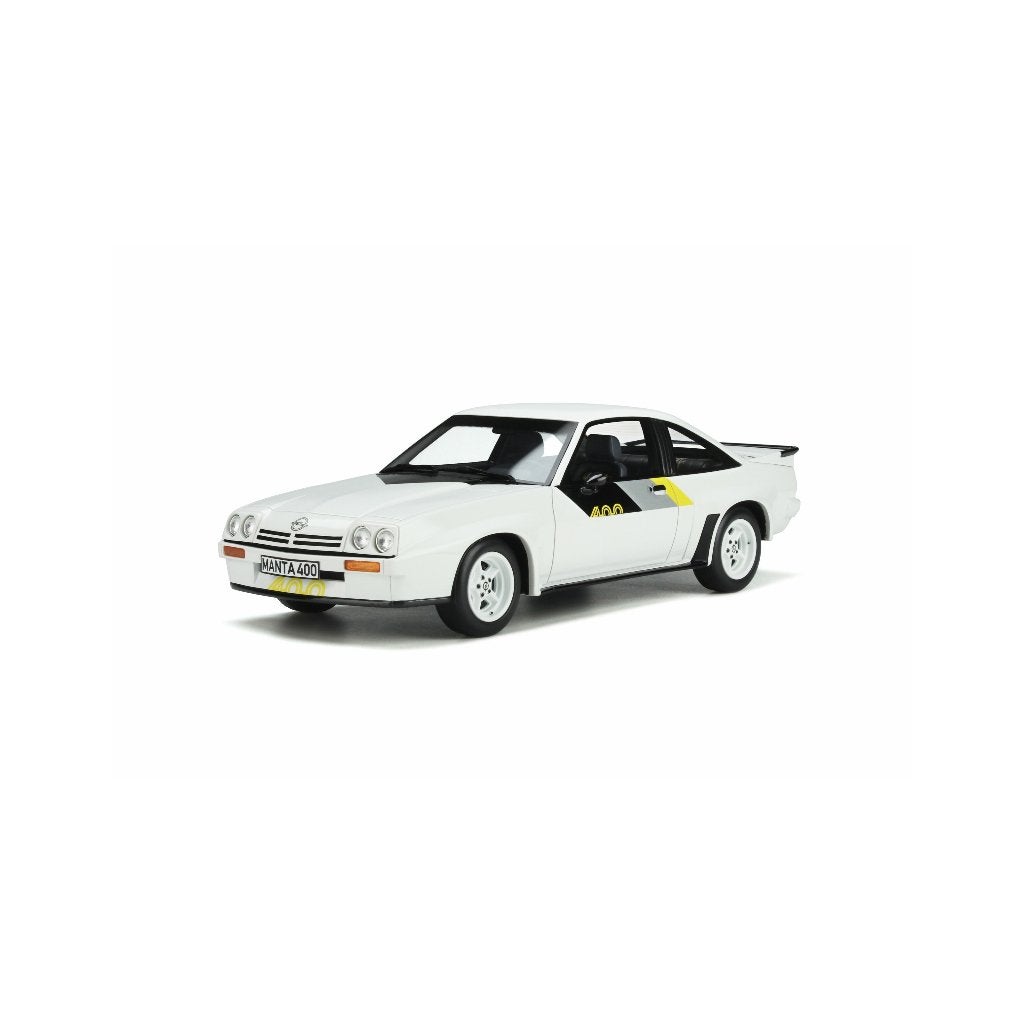 Opel Manta B 400 White 1982, Hobby en Vrije tijd, Modelauto's | 1:18, Ophalen of Verzenden, Nieuw, Auto, OttOMobile