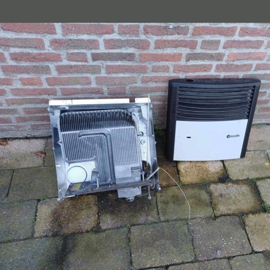 Gaskachel - Gebruikt, 30 tot 80 cm, Gebruikt, Kachel, Minder dan 60 cm