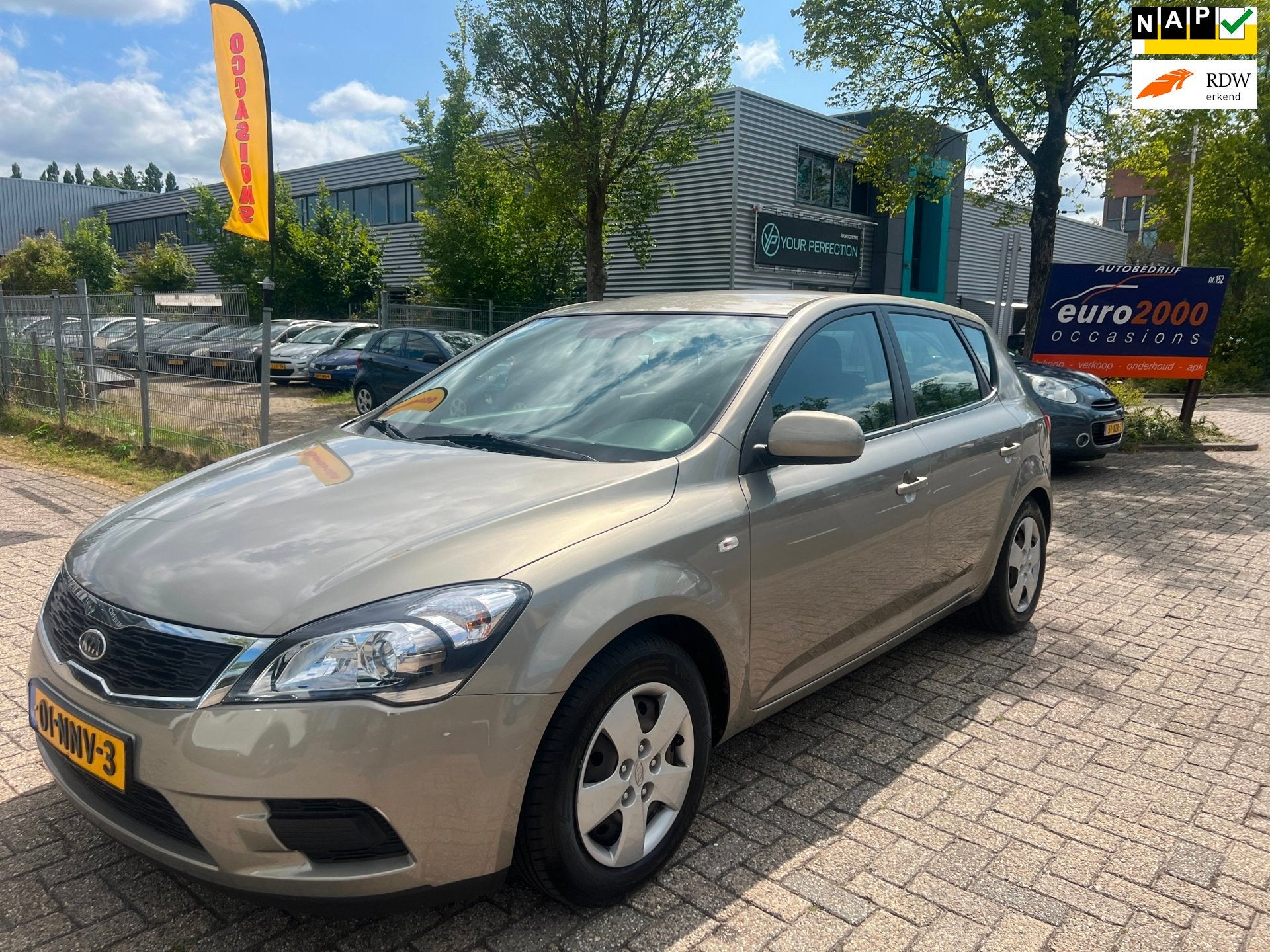 Kia Cee'd 1.4 CVVT - AIRCO - NL AUTO - NAP - ZONDAG OPEN !, Auto's, Euro 5, Gebruikt, 4 cilinders, 1396 cc