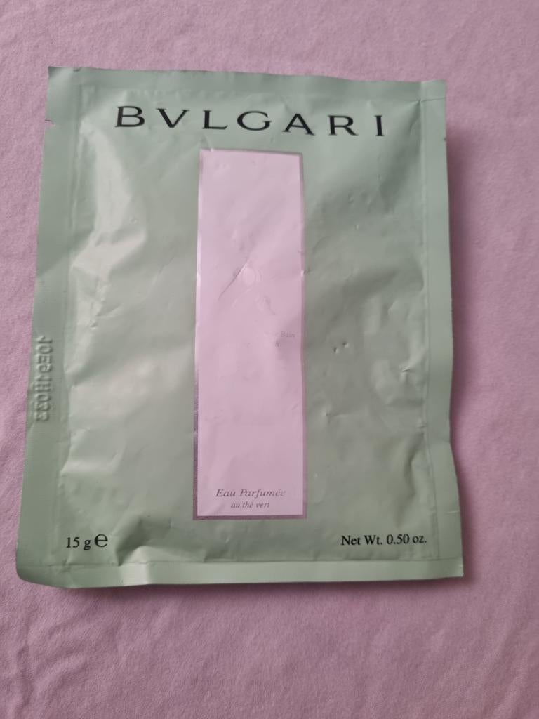 Bvlgari Eau Parfumée au Thé Vert - 15g sample, Ophalen of Verzenden, Nieuw