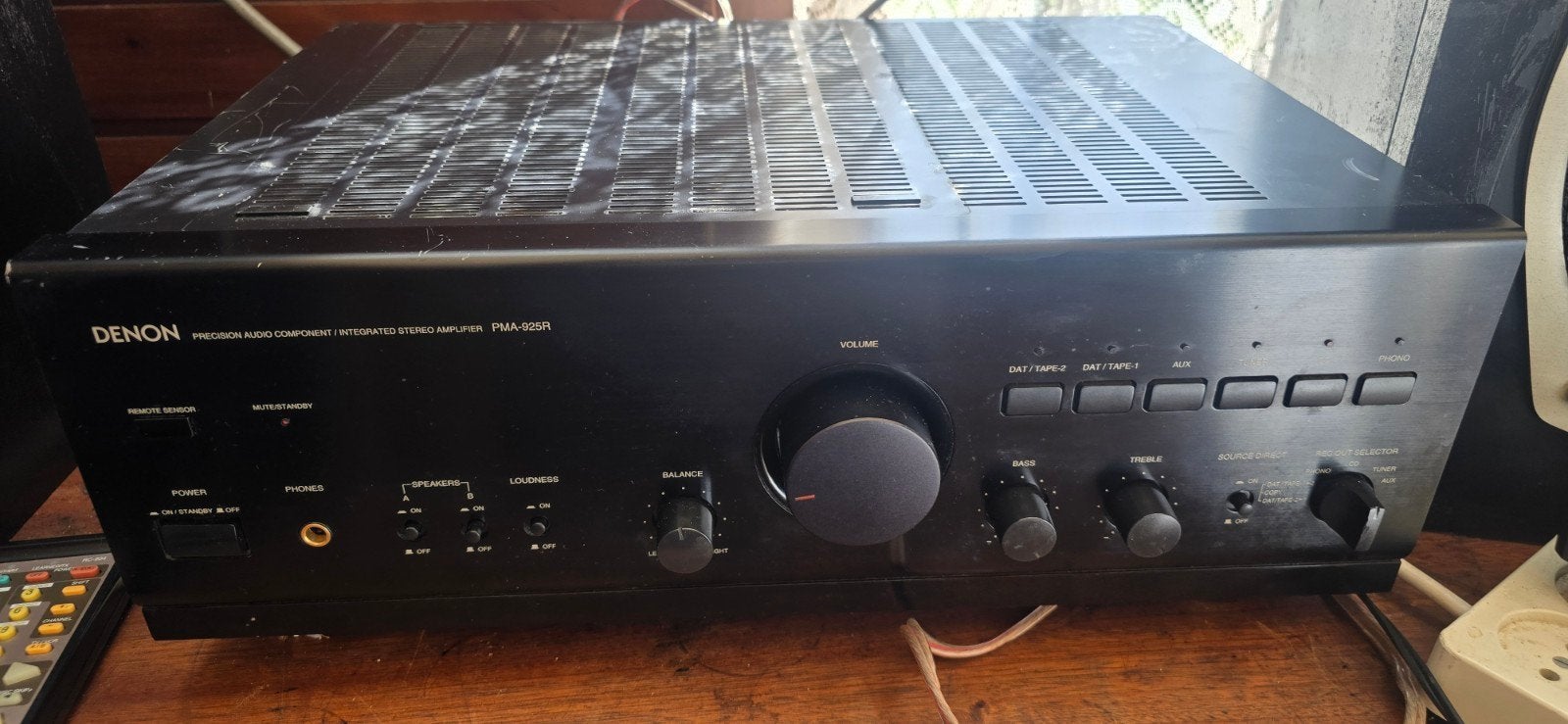 Denon PMA-925R    Het werkt prima 
Integrated Stereo Ampli, Ophalen, Gebruikt, Denon, 60 tot 120 watt