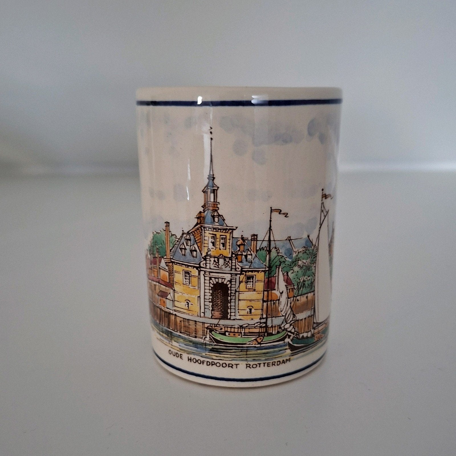 Herdenkingsvaasje Holland-Bolinder Rotterdam 1928-1968, Ophalen of Verzenden