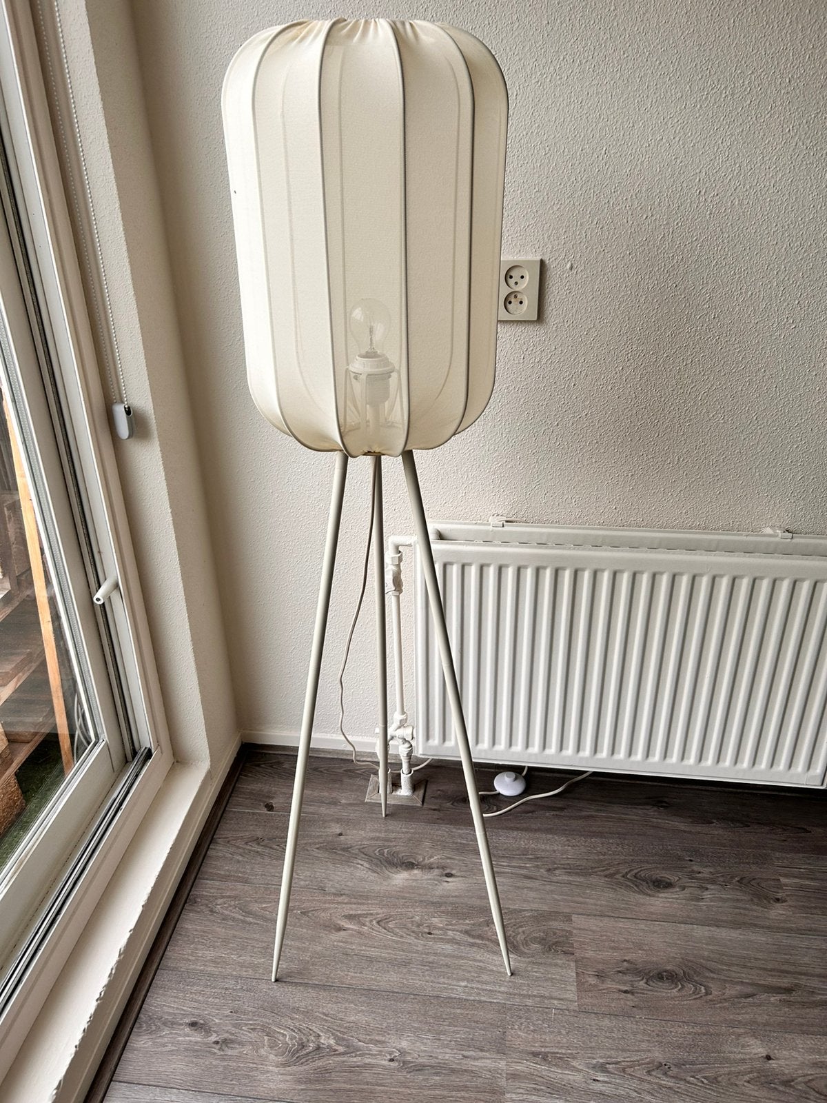 Japandi vloerlamp, Huis en Inrichting, Lampen | Vloerlampen, Ophalen, Nieuw, Textiel, 100 tot 150 cm