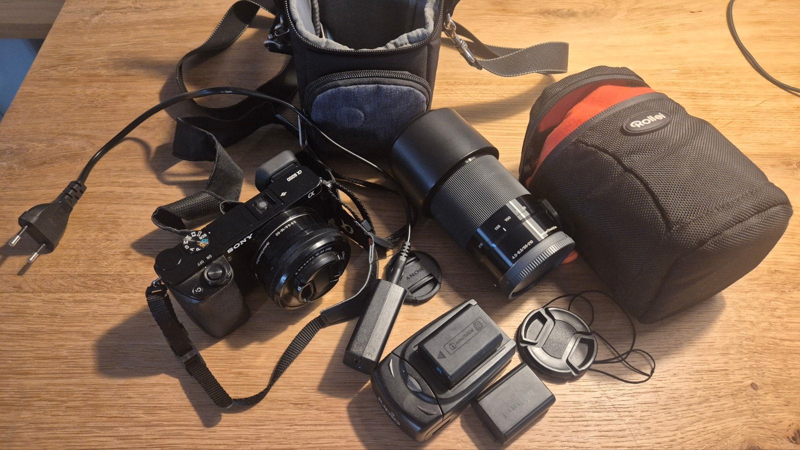 Sony A6000 kit 16-50mm plus 50-210mm, Audio, Tv en Foto, Fotocamera's Digitaal, Ophalen, Zo goed als nieuw, Sony