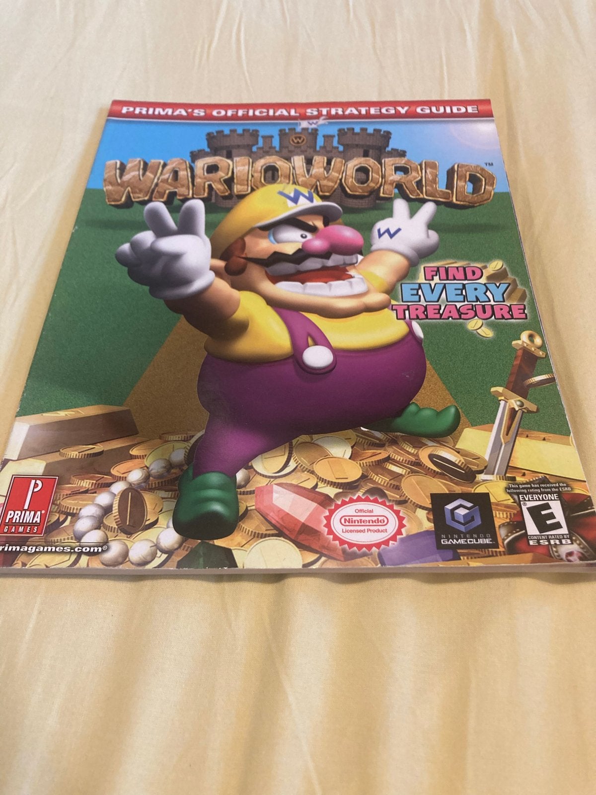 Wario World Prima's Officiële Strategiegids GameCube, Ophalen of Verzenden, Gebruikt, Platform