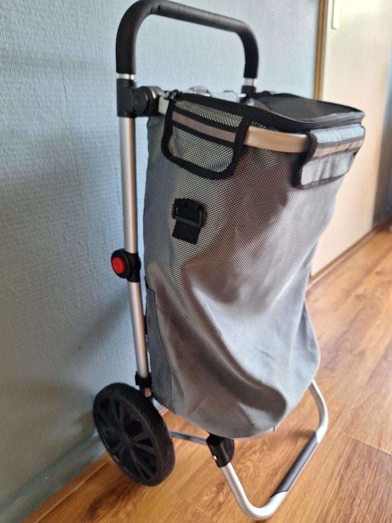 Boodschappenkarretje, 30 cm of meer, Gebruikt, 80 cm of meer, Grijs