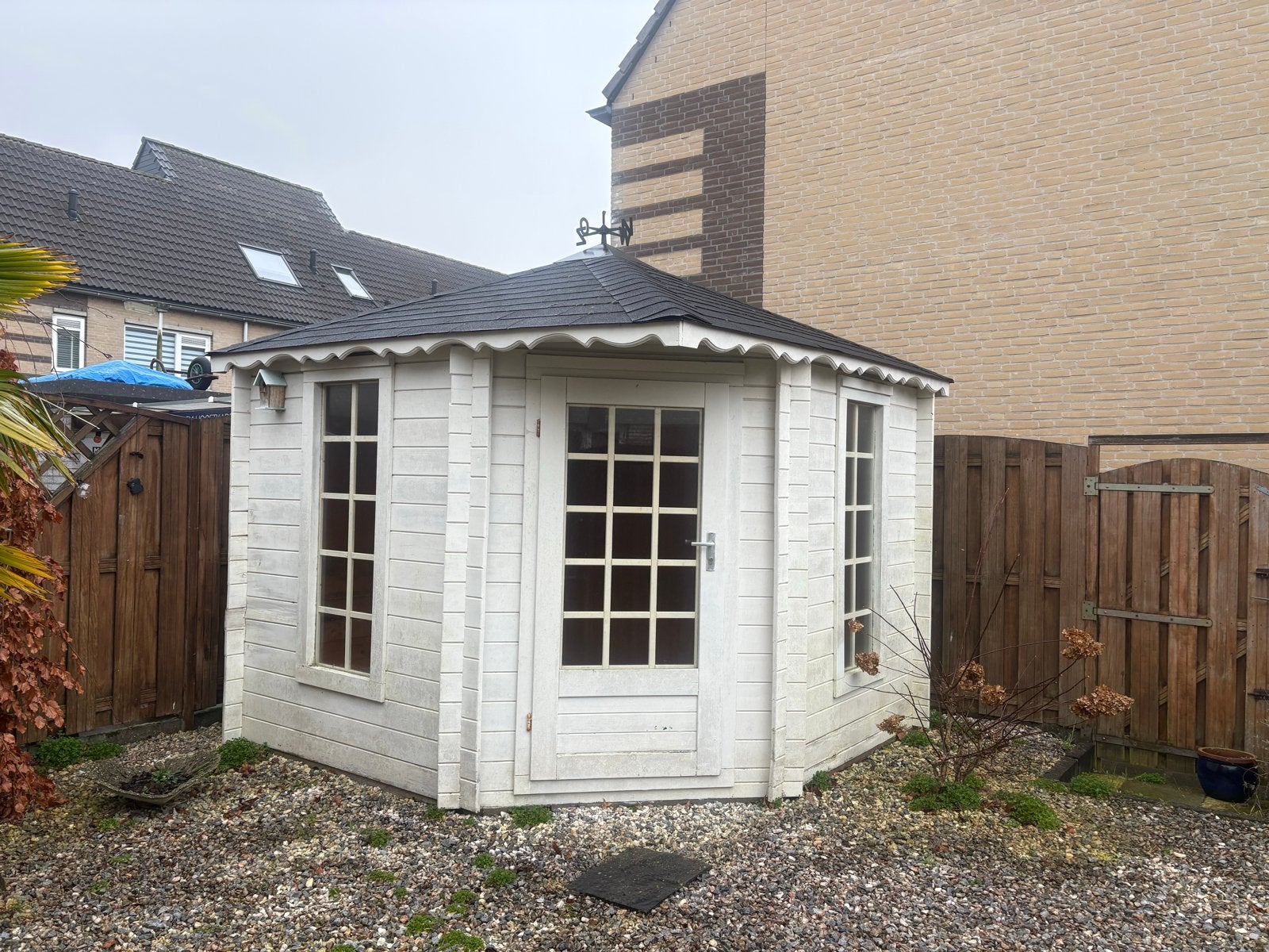 Tuinhuisje/blokhut - Zelf demonteren, Tuin en Terras, Tuinhuizen, Ophalen, 250 tot 500 cm, Hout, 200 tot 400 cm