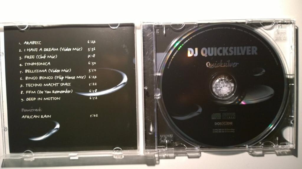 Dj Quicksilver - Quicksilver, Ophalen of Verzenden, Zo goed als nieuw, Dance Populair