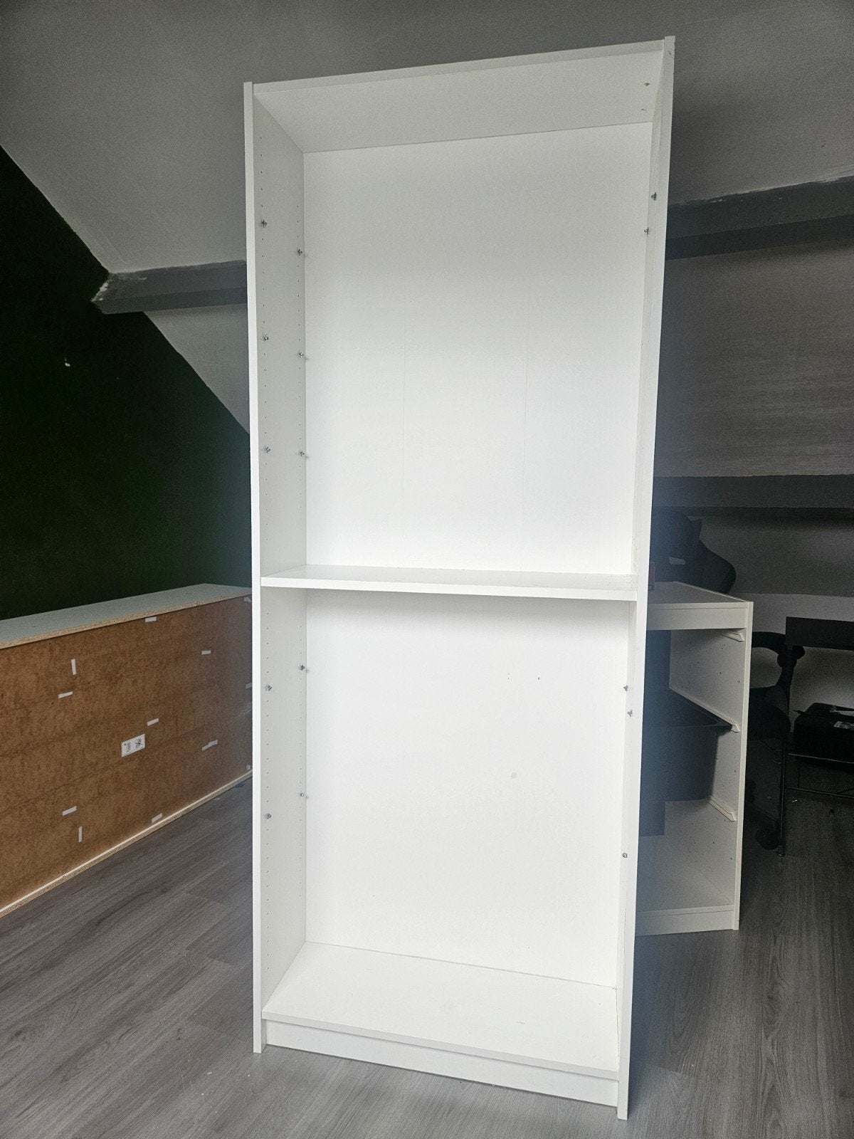 IKEA Billy Boekenkast - Wit, Gebruikt, Moet uit elkaar, Ophalen, Met plank(en), Gebruikt, 200 cm of meer