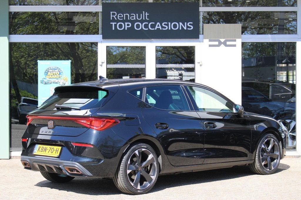 CUPRA Leon 1.4 e-Hybrid VZ Adrenaline Automaat | Leer | Stoe, Auto's, Cupra, Stof, Gebruikt, Met garantie (alle), Leon