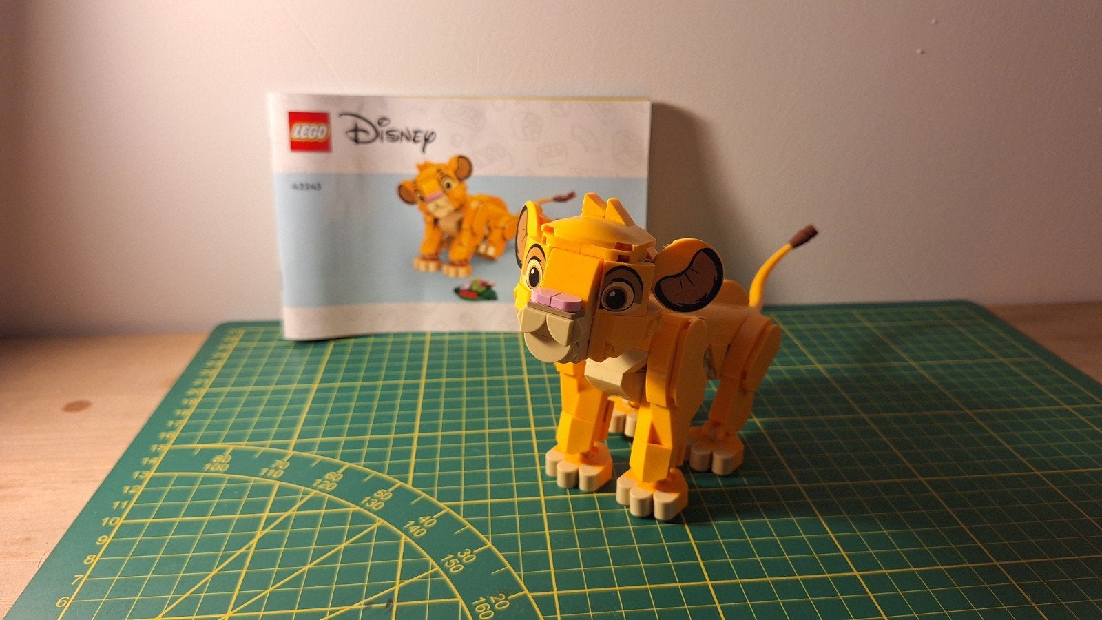Lego simba, Gebruikt, Lego, Ophalen of Verzenden, Disney